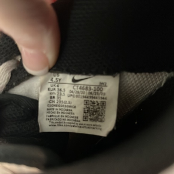 Nike Air Force 1 LV8 KSA (GS) 5 youth kids 6.5 Women Red | White | Blue Navy HTF - Picture 10 of 14